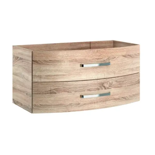 Caisson meuble suspendu Ancodesign avec Led - Chene castello