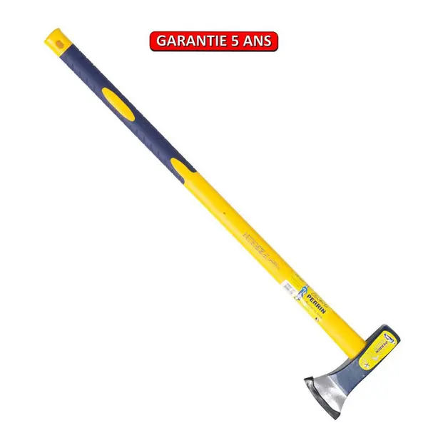 Merlin 2,5 kg manche composite incassable pour fendre les bûches pour le bois de chauffage - PERRIN