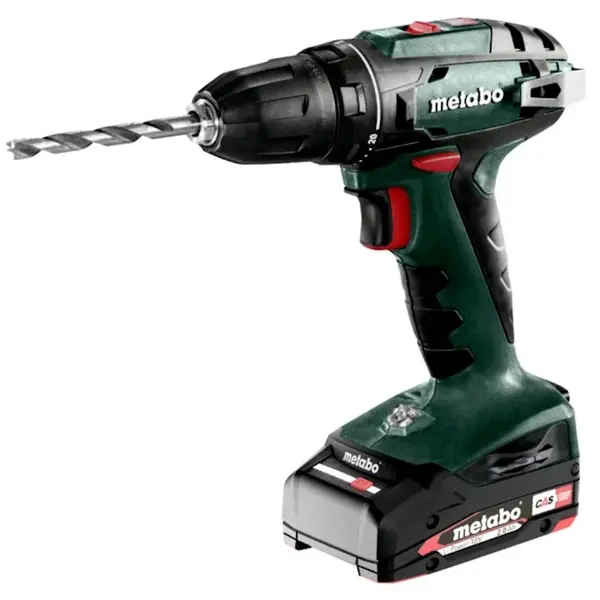 Perceuse visseuse 18 V BS 18 - 2x2Ah - 24Nm - Coffret metaBOX - batterie incluse - Metabo