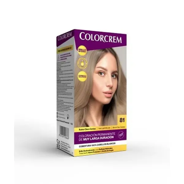 Colorcrem N. 81 Rubio Claro Ceniza