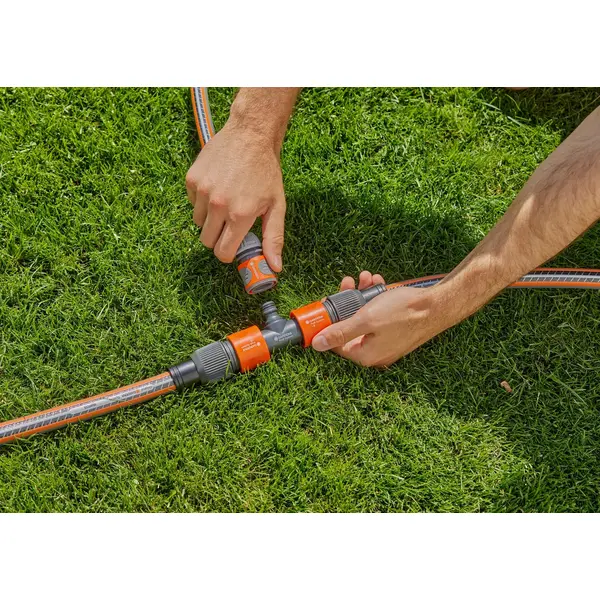 Dérivation d'arrosage en T grand débit Profi - GARDENA