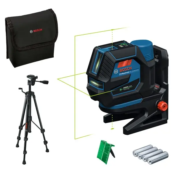 Niveau Laser Vert Lignes et Points GCL 12V-50-22 CG Trepied Bosch