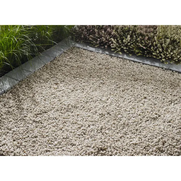 Gravier calcaire rond beige - Sac de 25 kg