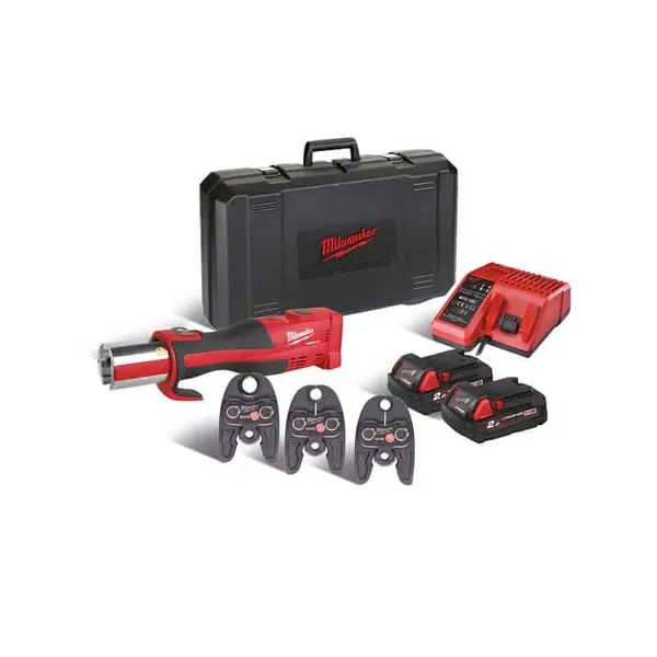 MILWAUKEE Sertisseuse 18V 2Ah M18 BLHPT-202C U-SET - 4933451136