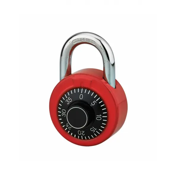 Cadenas à bouton de combinaison Collège, anse acier cémenté nickelé - THIRARD