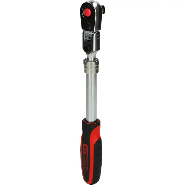 Cliquet télescopique réversible 1/2'' à tête articulée, 72 dents