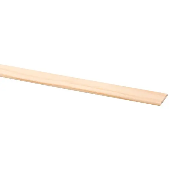 Moulure quart de rond en marupa clair 270 x 1,1 x 1,1 cm