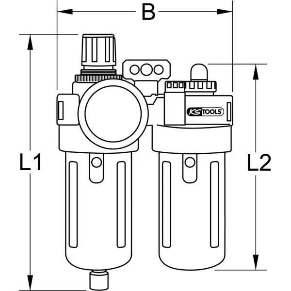 Filtres régulateur et lubrificateur