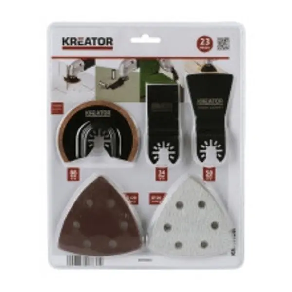 Accessoires pour outil oscillant multifonctions Spatule à racler / gratter Largeur 52 mm - Kreator