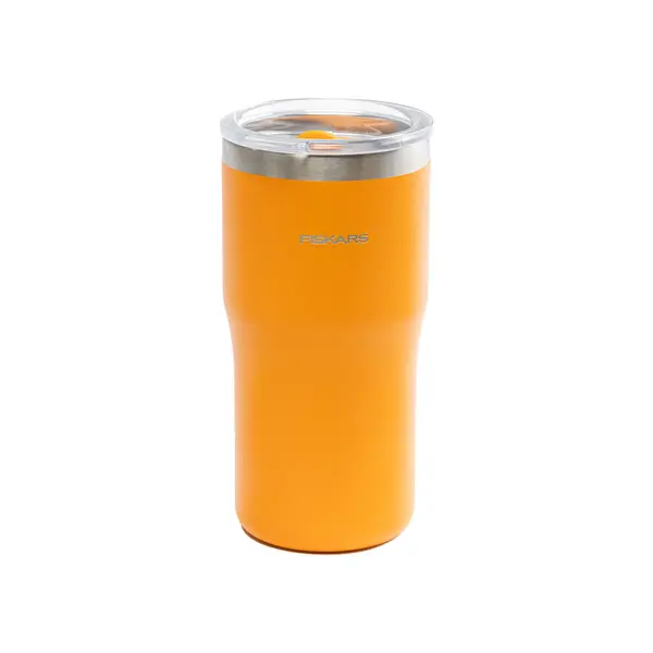 Mug isotherme - On the Go 0,5 L orange - boissons chaudes et froides - FISKARS