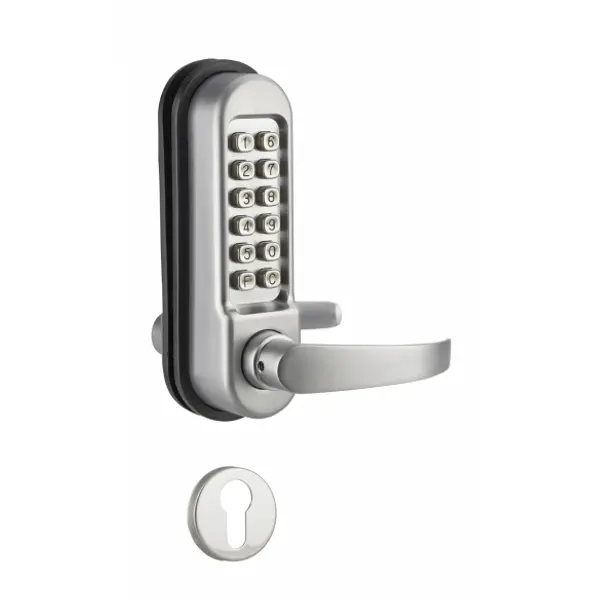Verrou à combinaison mécanique pour serrure encastrable pour porte intérieure, carré 7mm, chromé mat - THIRARD