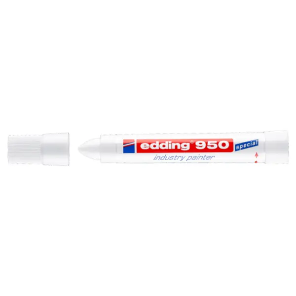 Marqueur Special Industrie Blanc 950 Edding