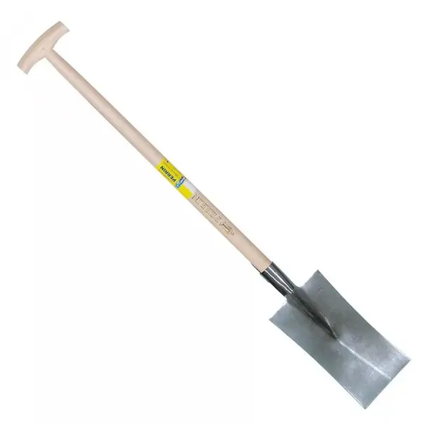 Louchet Nord de 30 cm - manche béquille fraisée 95 cm - PERRIN