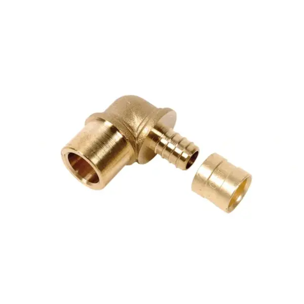 Coude PER à glissement adaptateur cuivre/PER
