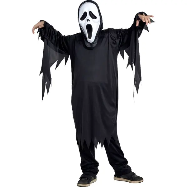 Déguisement enfant Halloween Scary masque et tunique 4/6ans