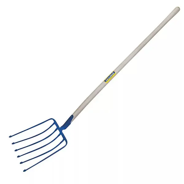 Fourche a douille a betteraves emmanché cintre 135 - 9 dents - PERRIN