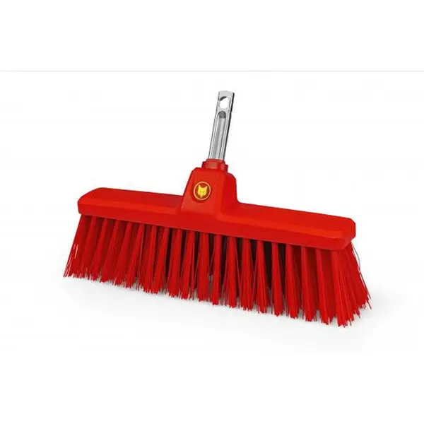 Balai terrasse 35 cm MULTI-STAR - poils évasés/biseautés - sans manche - OUTILS WOLF
