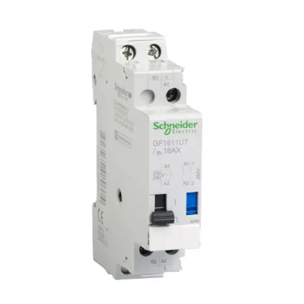 GF1611U7 Schneider - Télérupteur - bobine 230..240V 50/60Hz - 1O+1F 16A - TeSys GF16